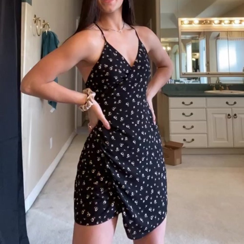 brandy melville sunflower sundress